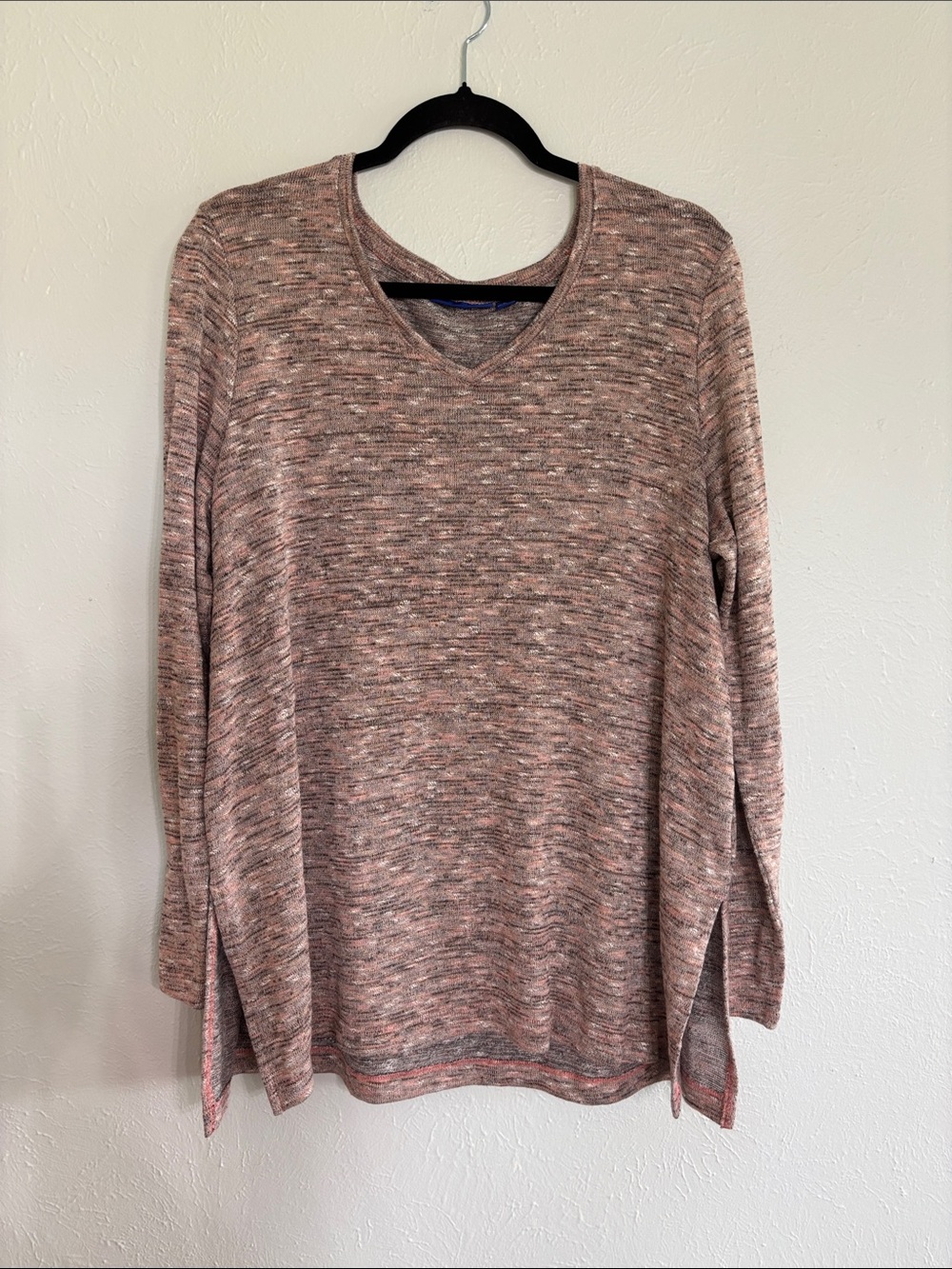 Apt. 9 Women's Marled Long Sleeve Top